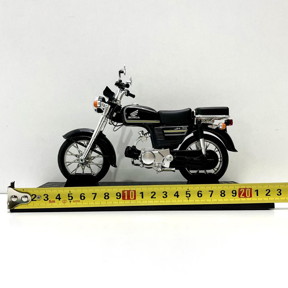 Мотоцикл металопластиковий звуки підсвічування гумові амортизація елементи 1:12 Чорний (BG 68-765) Чернігів - фото 7