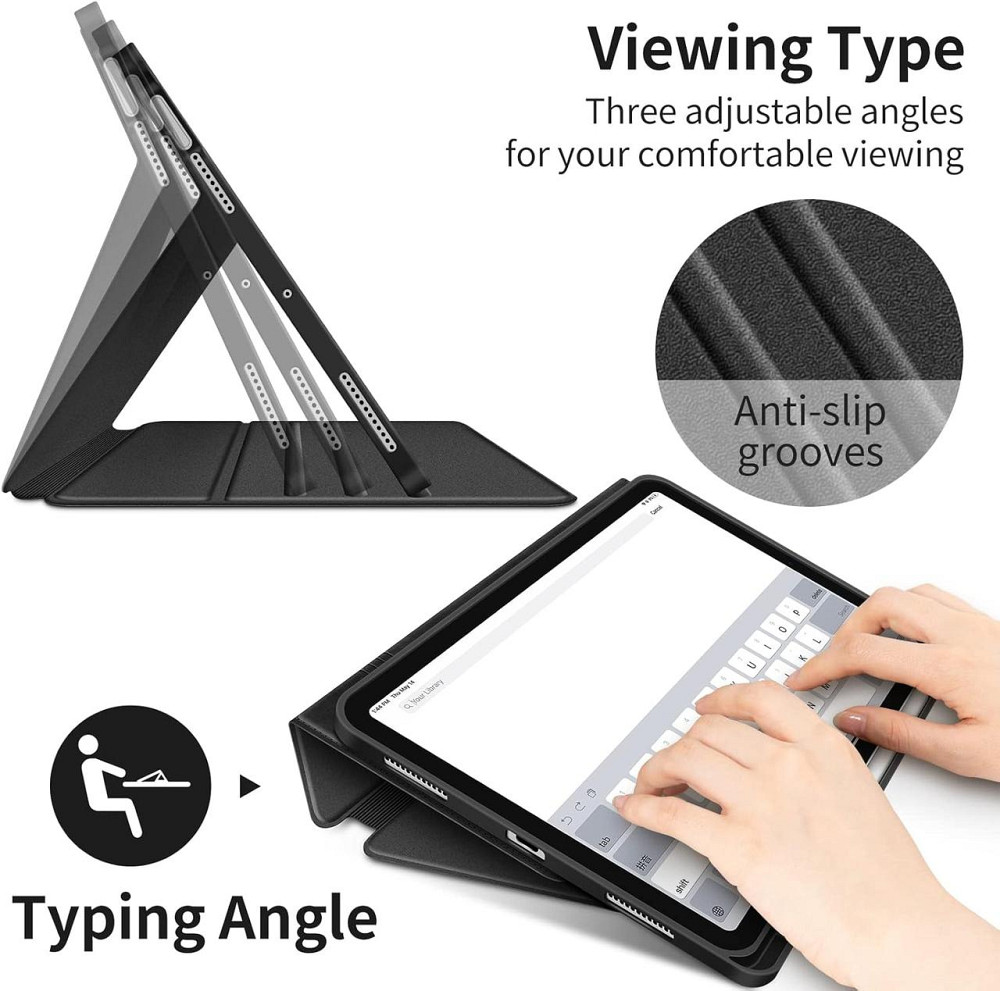 Фірмов чохол Bukoor для iPad Air 11 Inch 2024 (M2)/iPad Air 5 2022/Air 4 2020 10.9/iPad 4-го покоління 10.9 / iPad Pro 11 2018 Дніпро - фото 8