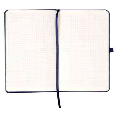 Книга записная Axent Partner Lux, 125x195 мм, 96 листов, клетка, твердая обложка, синяя (8202-02-A) Винница