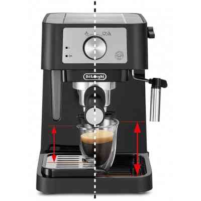 Рожковая кофеварка эспрессо DeLonghi EC260BK Винница