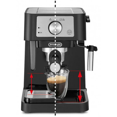 Ріжкова кавоварка еспресо DeLonghi EC260BK Вінниця - фото 4