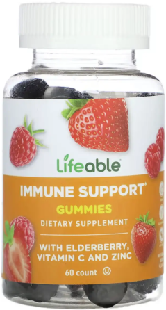 Комплекс для иммунитета Lifeable Immune Support Adult 60 жел таб клубника Киев