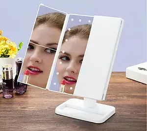 Настільне Дзеркало книжка 3pcs mirror з підсвічуванням Одеса - фото 4
