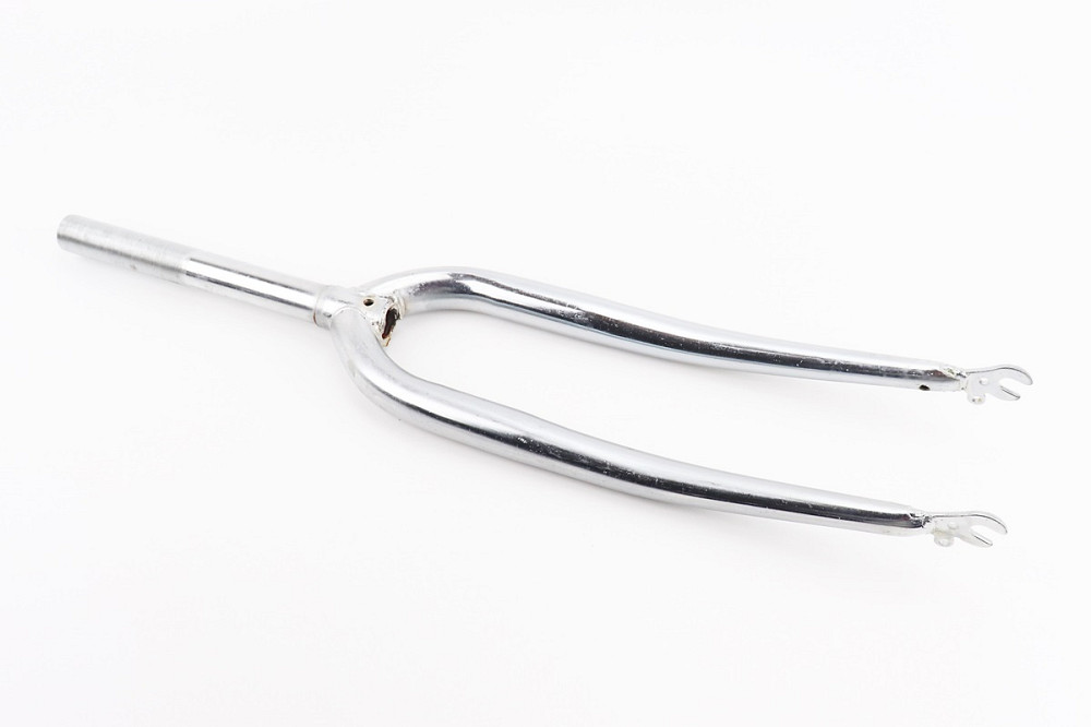 Вилка 26" з різьбою 1" (25,4мм), шток 200мм, нікельована Київ - фото 1