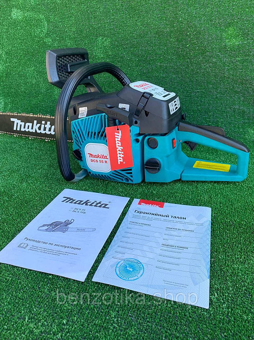 Мощная и надежная Бензопила Makita DCS 55R. Мощность 4.2 кВт, качественная сборка, шина Makita. Киев - изображение 6