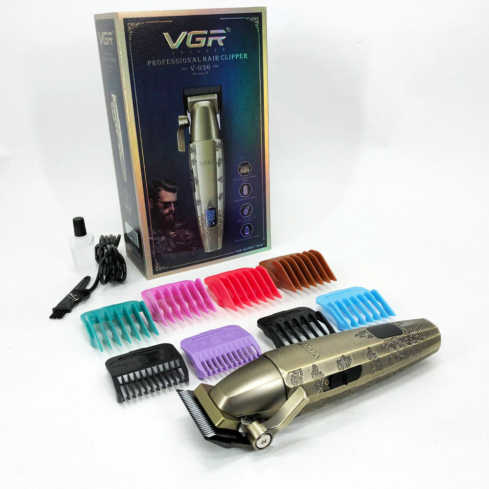 Парикмахерская машинка аккумуляторная профессиональная, Мужской триммер для окантовки BZ-42 Львов - изображение 6