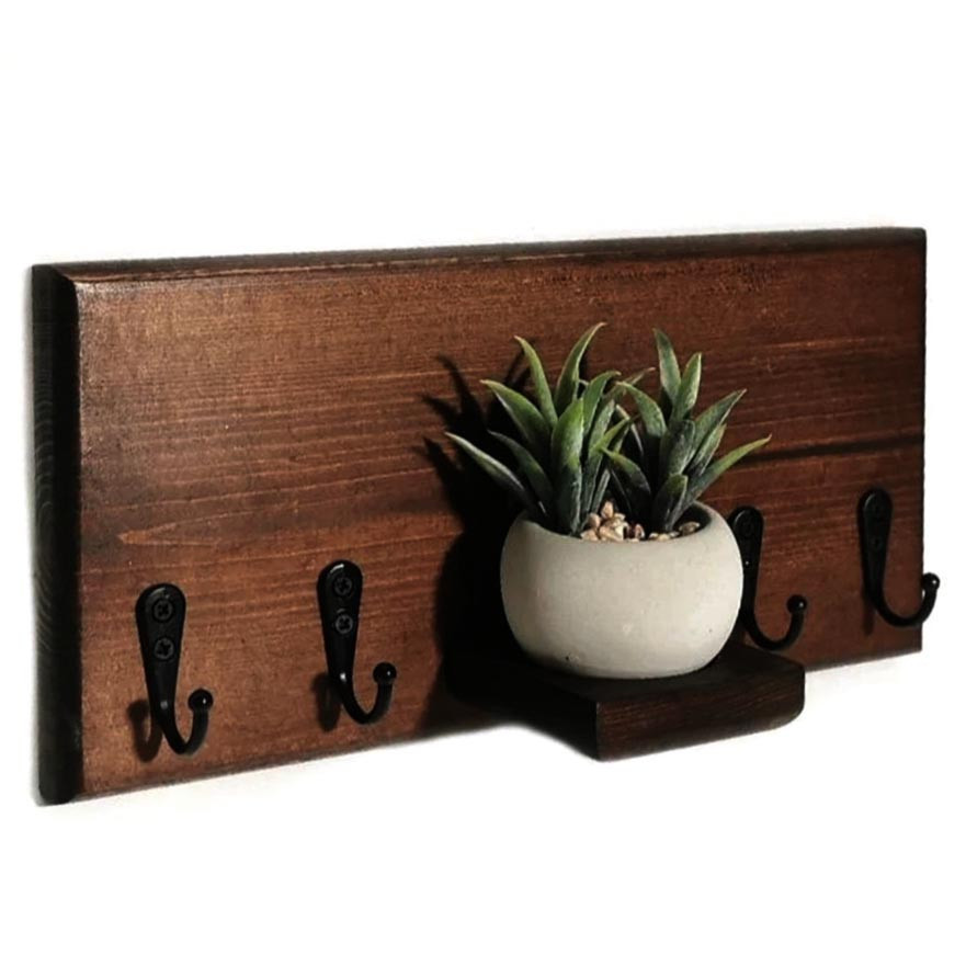 Ключниця дерев'яна "Багахольм" капучино Миколаїв - фото 1