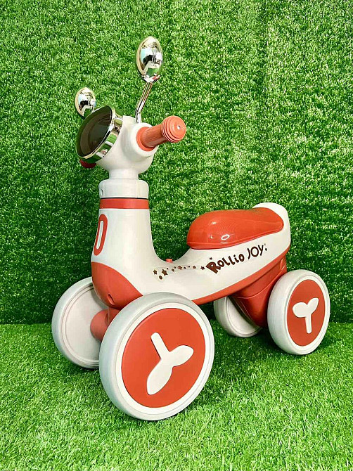 Біговел - толокар JOY музика укр озвучка підсвічування Червоний (JL-73006) Чернигов - изображение 1