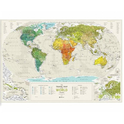 Скретч карта 1DEA.me Travel Map Geography World (13029) Винница - изображение 2