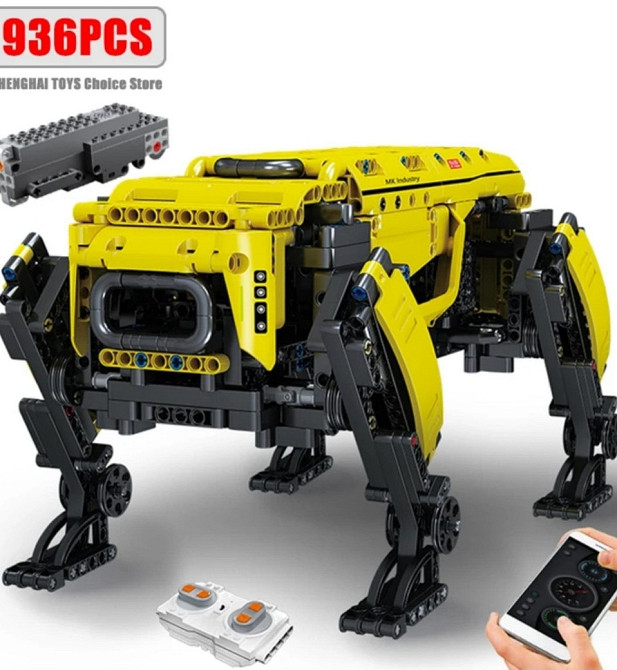 Конструктор Радіокерований power ROBOT DOG Бостон Динамік 936 деталі. Харків - фото 7