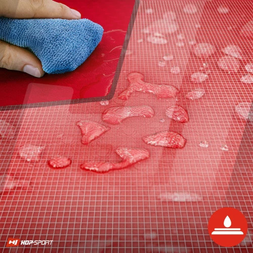 Коврик для фитнеса Hop-Sport TPE нескользящий для йоги пилатеса растяжки дома и спортзала красный Киев - изображение 8