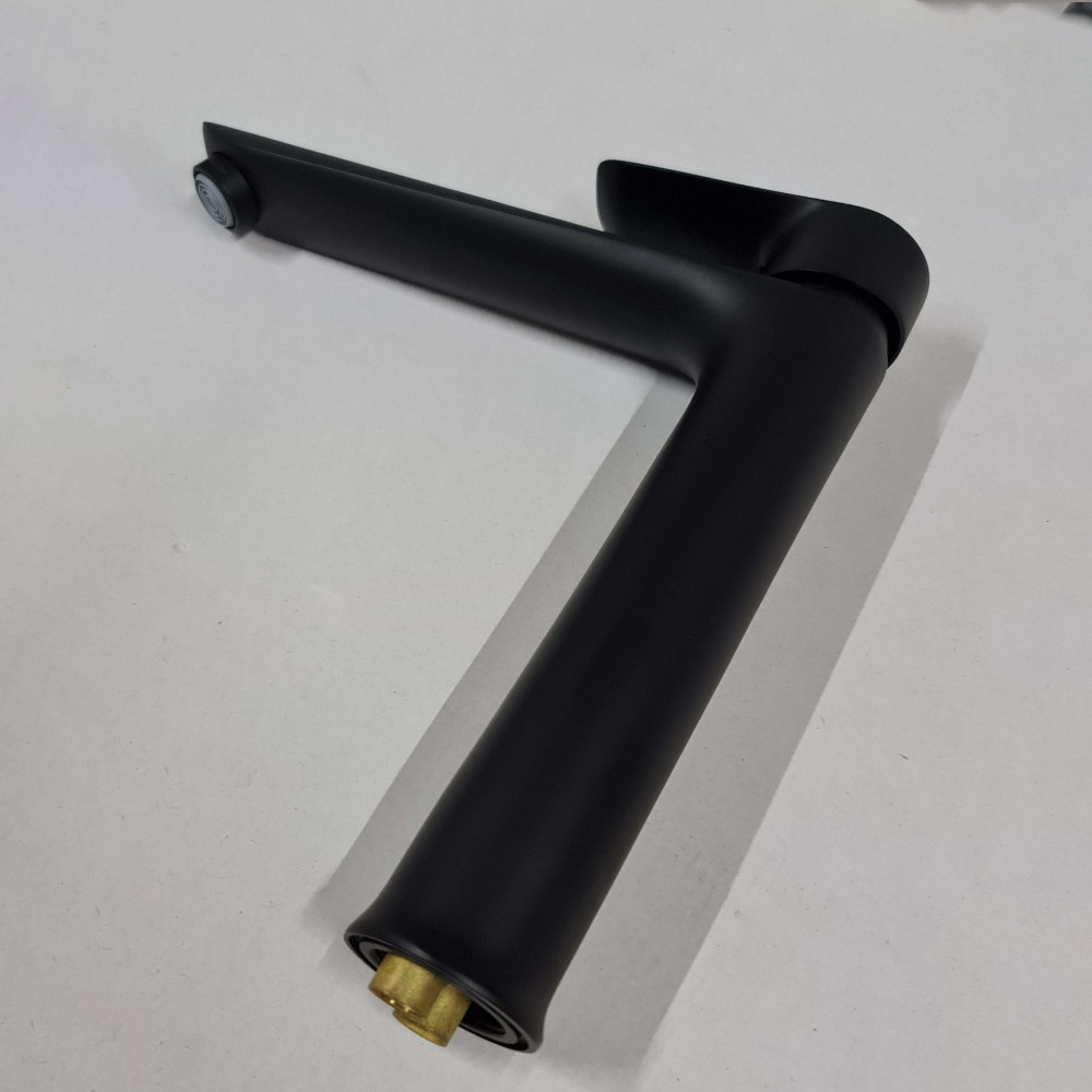 Змішувач для умивальника високий IMPRESE VACLAV чорний мат, 35 мм Київ - фото 3