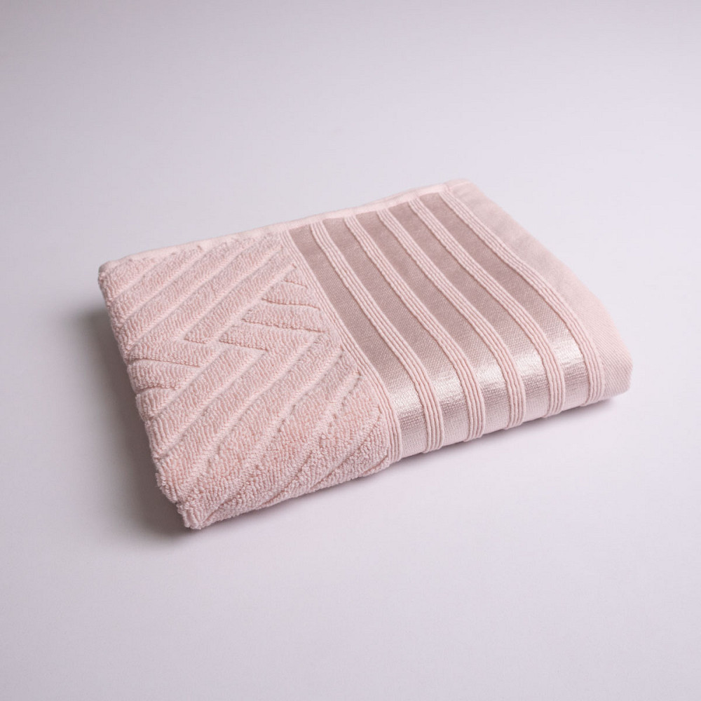 Полотенце для рук и лица махровое SOFT GM Textile 40х70см 500г/м2 (Розовый) Сумы - изображение 1