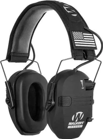 Тактические активные наушники Walkers Razor (с чехлом) Черный Винница