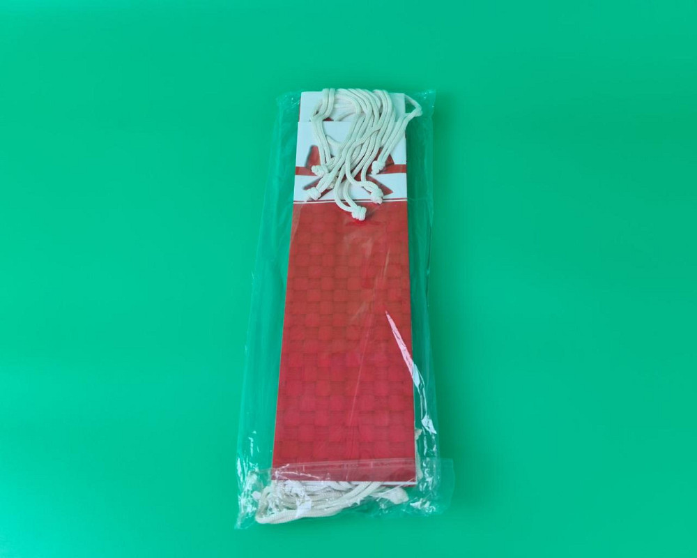 Пакет паперовий подарунковий під пляшку 12/9/36 (артBUT-04) (12 шт.) Харків - фото 4