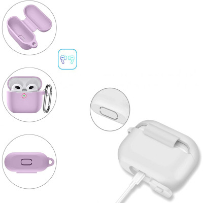 Чохол для навушників BeCover Silicon для Apple AirPods (3nd Gen) Transparancy (707232) Вінниця - фото 3