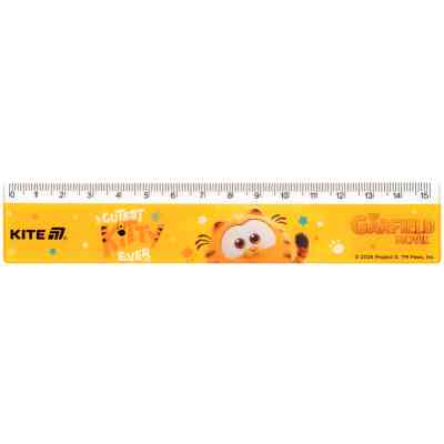 Лінійка Kite Garfield, 15 см (GF25-090) Вінниця