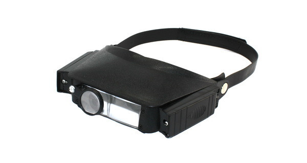 Лупа бинокулярная на голову с подсветкой Ridni MG81007-B Киев - изображение 1