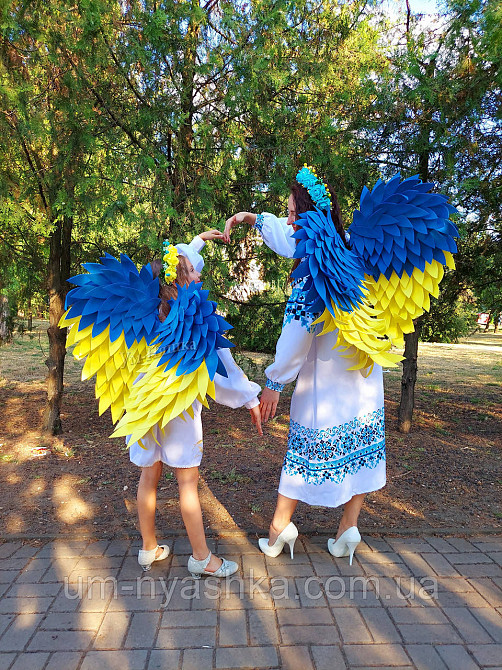 Крылья Ангела большие сердцем украинские Ангел Украины Кривой Рог - изображение 8