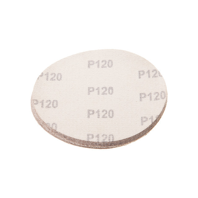 Круг наждачной на липучке 125 мм, бумага класс E, плотность 220 г/м2, К120, 10 ед. INTERTOOL BT-0562 Киев - изображение 3