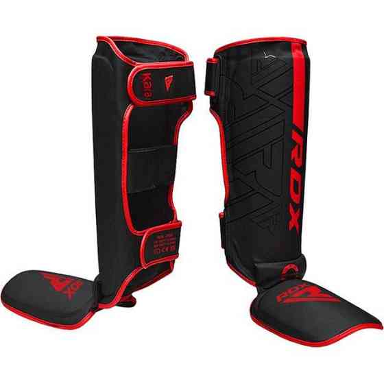 Захист гомілки та стопи RDX F6 MATTE RED-XL Кам'янське