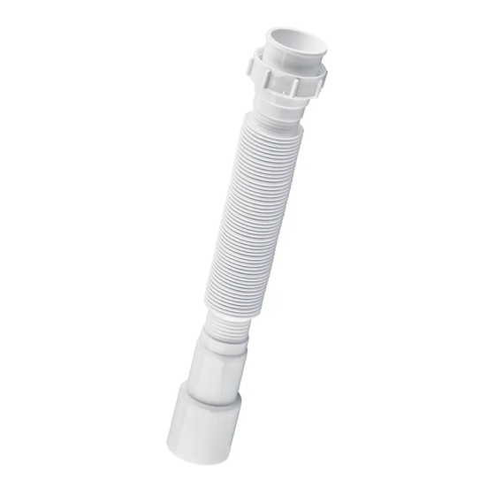 Гофротруба сполучна Zerix GN-01-A з накидною гайкою 1 1/2"    ( ZX5095 ) 31960 Харків