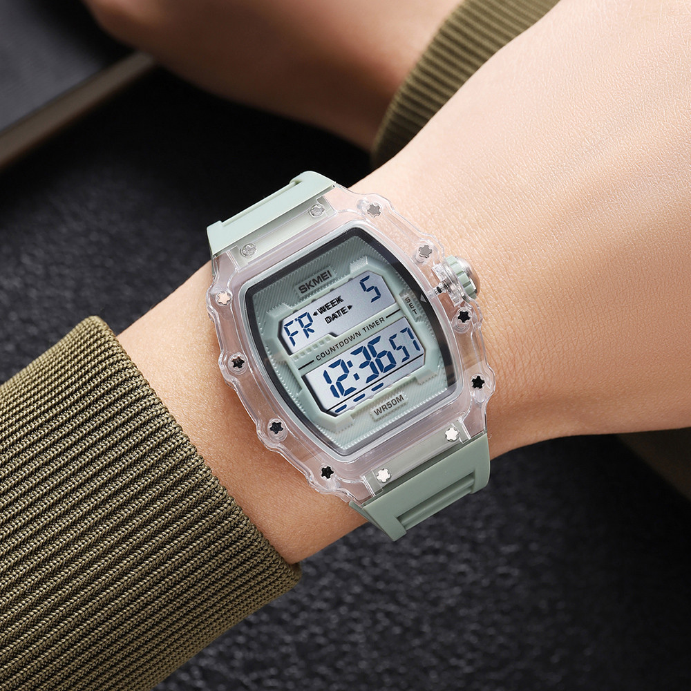 Skmei 2296WTGN White-Green SALE SBR Киев - изображение 4