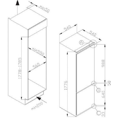 Холодильник Hansa BK 316.3 AA Винница - изображение 2