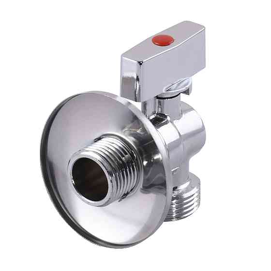 Кран шаровый угловой для стиральной машины SOLOMON 1/2″х3/4″ A7172 (000000702) Киев