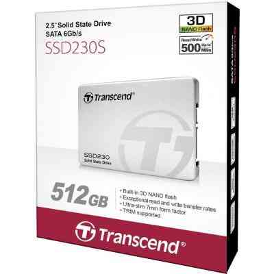 Накопичувач SSD 2.5" 512GB Transcend (TS512GSSD230S) Вінниця