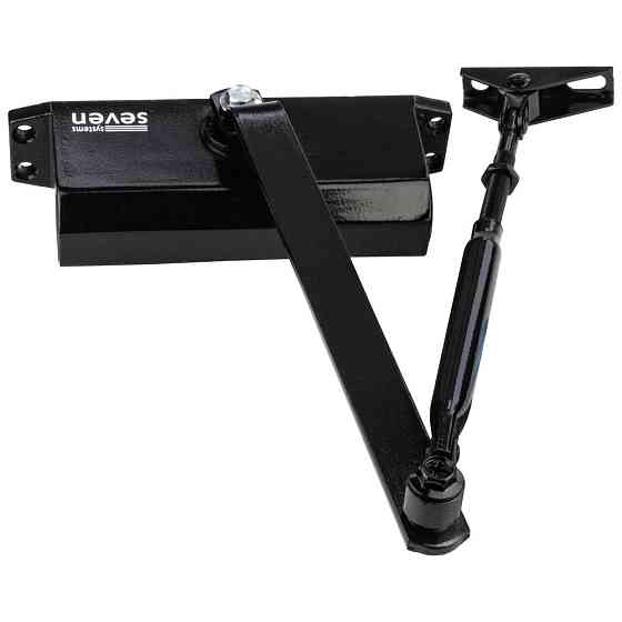 Доводчик дверей 40-65 кг SEVEN DC-7742 black Київ