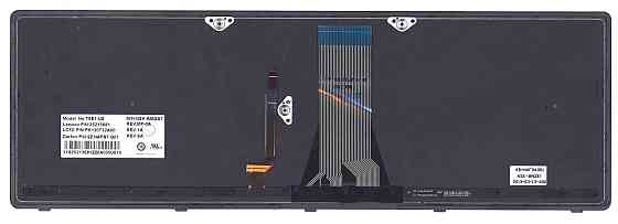 Клавиатура для ноутбука Lenovo IdeaPad (G505S, Z510) с подсветкой (Light), Black, (Silver Frame), RU Вінниця
