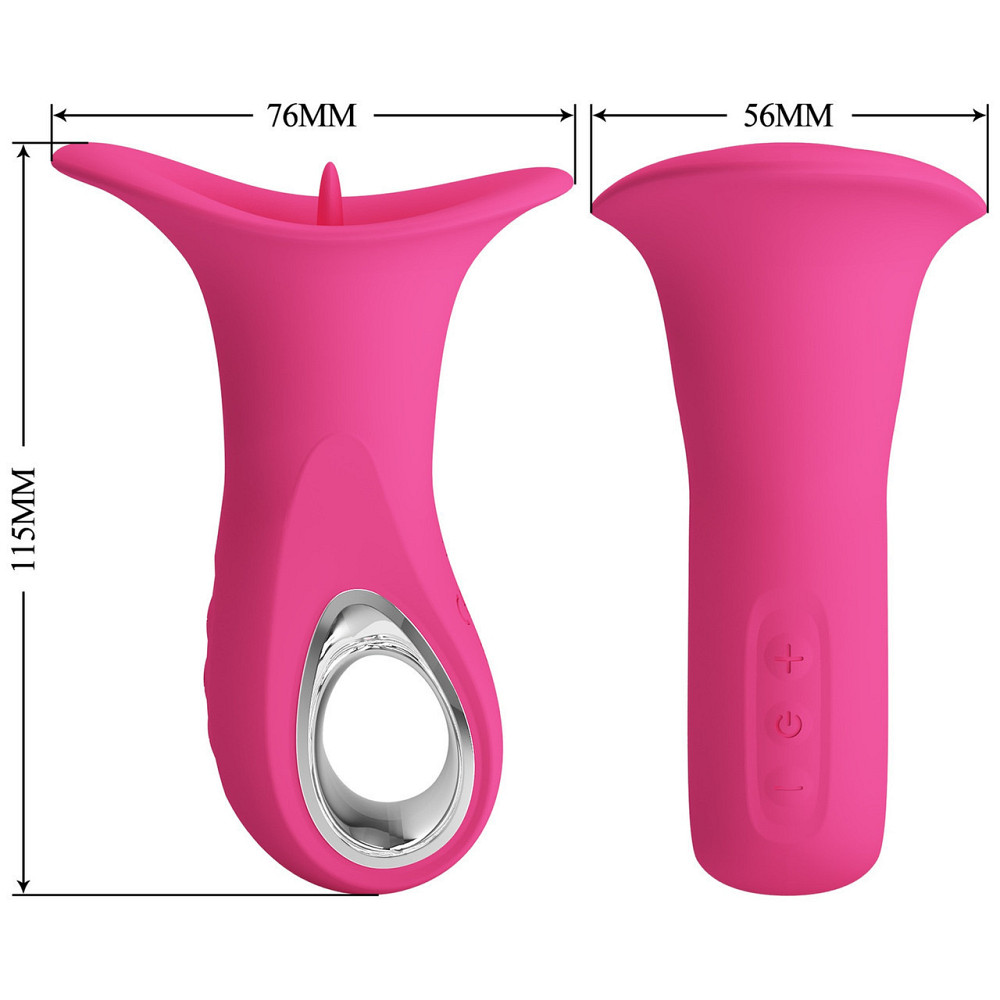 Вибростимулятор PRETTY LOVE Clyde, 12 vibration functions 12 licking settings Sex Aura Киев - изображение 3