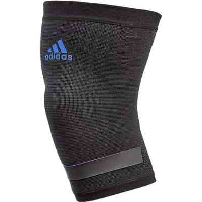 Фіксатор коліна Adidas Performance Knee Support ADSU-13321BL Чорний/Синій S (885652019316) Вінниця