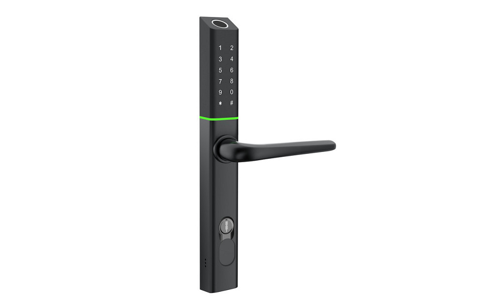 Умный дверной биометрический замок SEVEN LOCK SL-7763BF black Киев - изображение 15