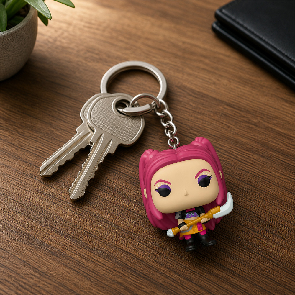 Ігрова фігурка на кліпсі Funko POP! серії Кейпоп-мисливиці на демонів - Міра Днепр - изображение 6