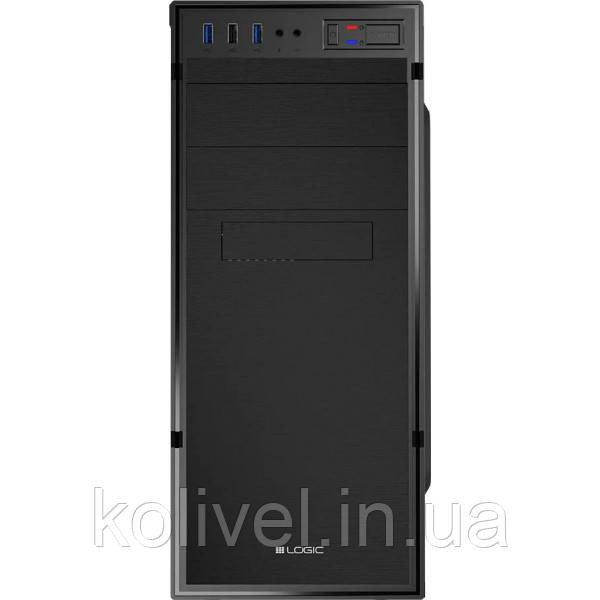 Корпус LogicConcept L1 USB 3.0x2+2.0x1 BLACK без БЖ ATX (AT-L001-10-0000000-0002) Киев - изображение 1
