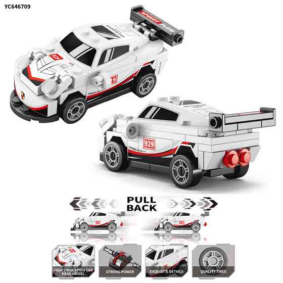 Конструктор SPEED Porsche 929 (71 деталь) сумісний з LEGO Київ