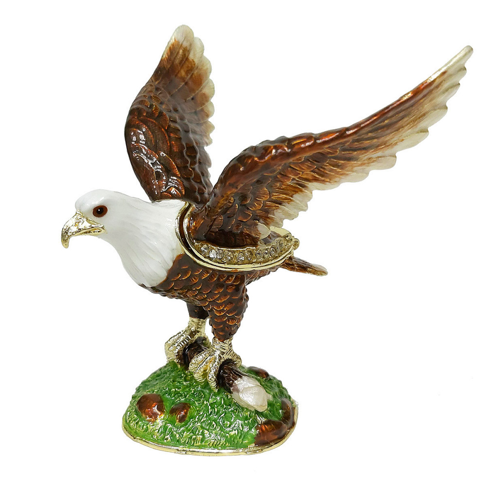 Скринька під Фаберже зі стразами Орел Київ - фото 1