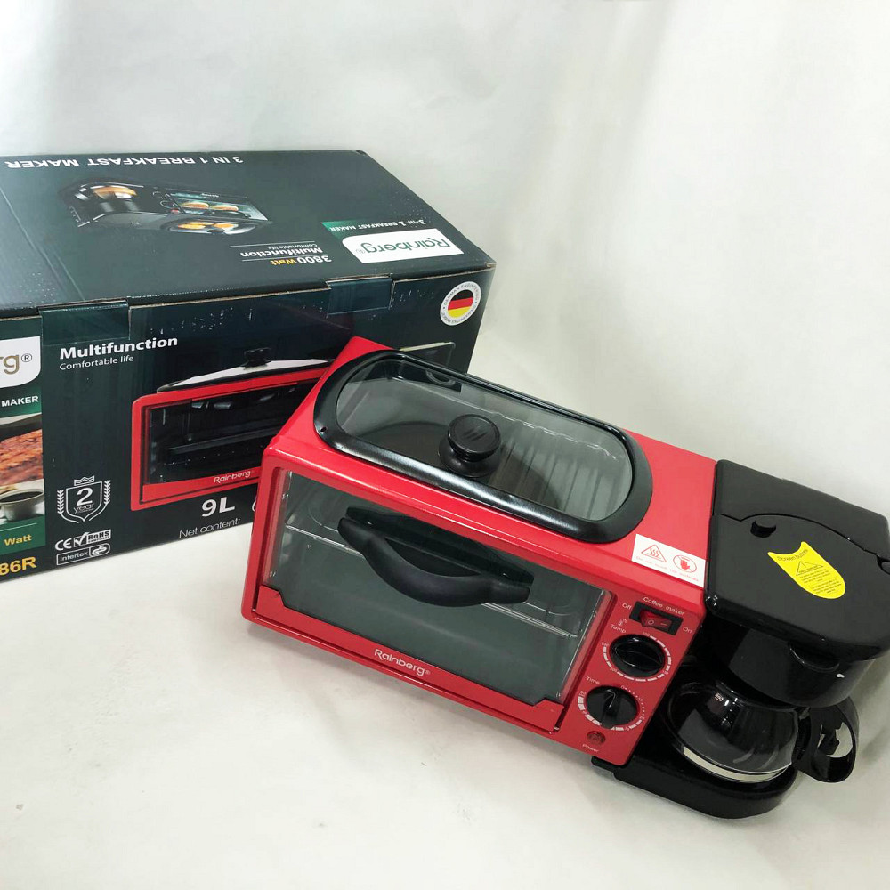 Духовка багатофункціональна, Електрична піч для сніданку, Електрична духовка з кавоваркою BV-34 Львів - фото 11