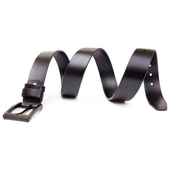 Ремінь класика чоловічий Чорний (Vintage) Київ