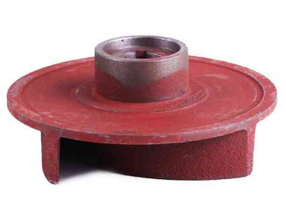 Крыльчатка мотопомпы (для 30,80) 4 лопасти, под шпонку диаметр 19 мм ( 2) Мукачево