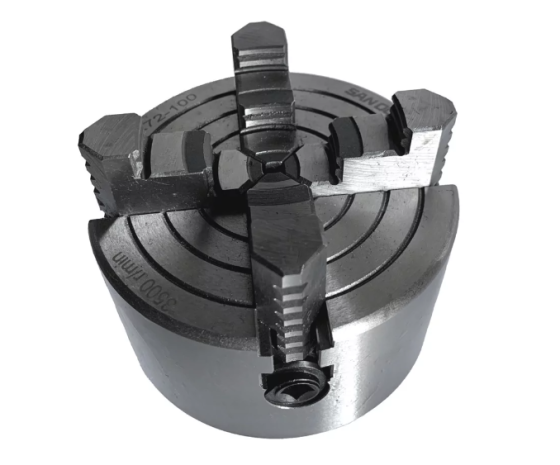 Патрон токарный под планшайбу Sanou 100 мм с независимыми кулачками 4х кулачковый Харьков