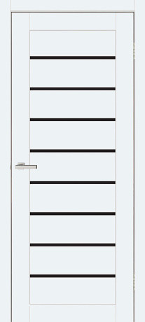 Міжкімнатні двері Оміс Doors Смарт С018 BG Емаліт білий 700х2000 мм Київ - фото 1