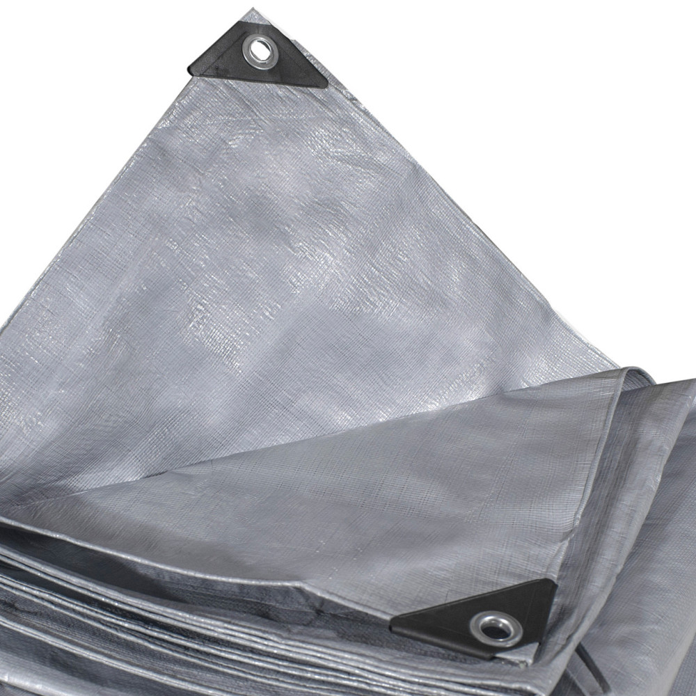 Тент 160 г/м2 6 мх12м тарпауліновий "PLANDEKA" для захисту від вітру Дніпро - фото 10