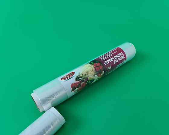 Пищевая Стрейч-пленка ПЕ 300/100 в. стр (1 рул) Харьков