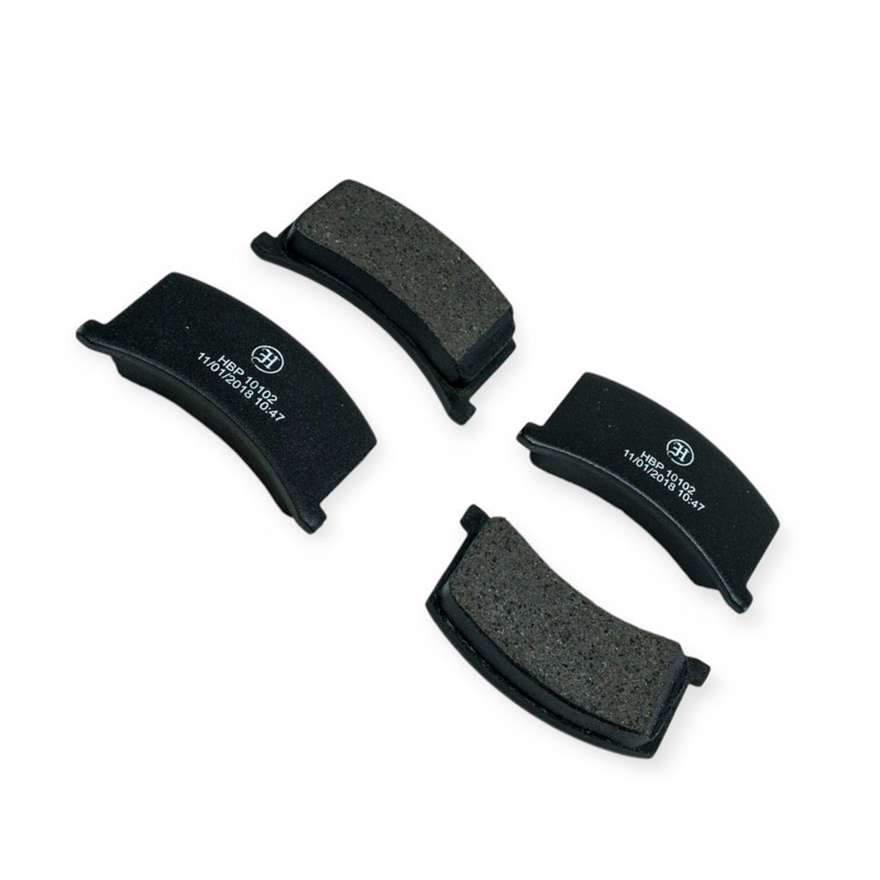 Колодки ЗАЗ 1102-1105 Таврія передні (к-кт 4 шт) гальмівні Мукачево - фото 1