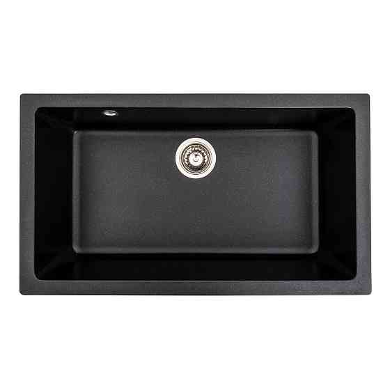 PLATINUM Гранітна мийка для кухні Platinum 7945 Paruana матова Чорний металік Київ