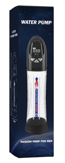 Водонепроницаемая, автоматическая вакуумная помпа с зарядкой от USB CANWIN Water Pump LCD, P466AU Sex Aura Киев - изображение 7