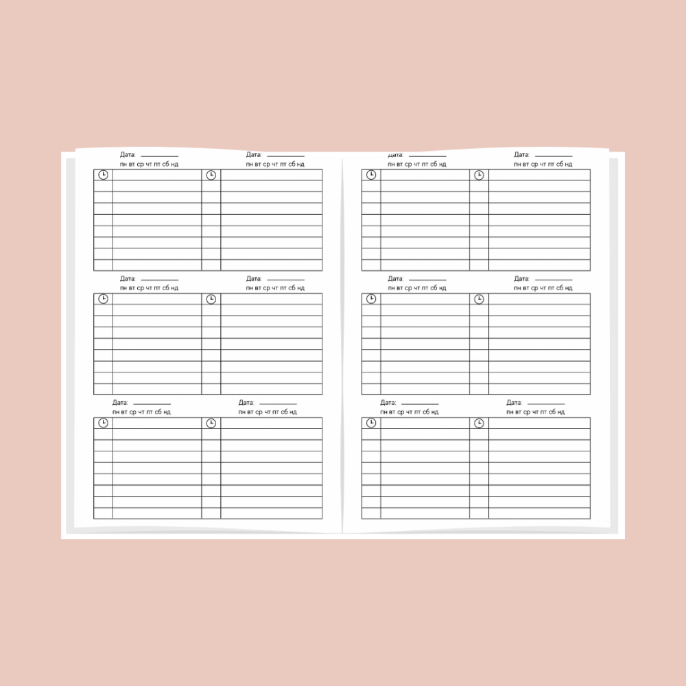 Планер бровиста, лешмейкера А5 жіночий Дніпро - фото 5